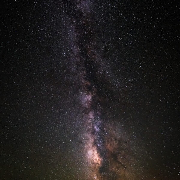 Milky Way over Rocky Reservoir, Colorado; 27 June 2022