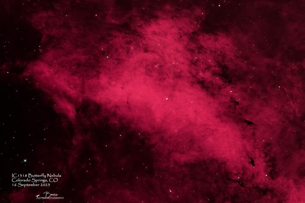 IC1318 Gamma Cygni Nebula Butterfly Nebula